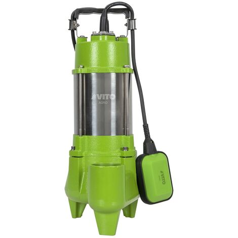 Pompe d'évacuation 750W Regards Eaux usées Pompe de relevage Inox VITO