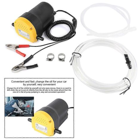 Pompe d'extraction pour vidange d'huile moteur 60W, aspiration et transfert de fluides