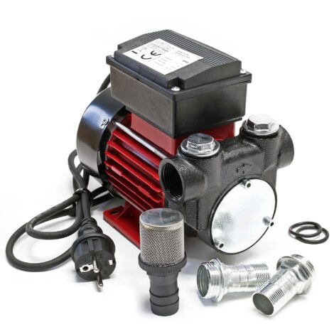 Pompe diesel auto-amorçante 230V avec 60l/min pour gazole & huile de chauffage