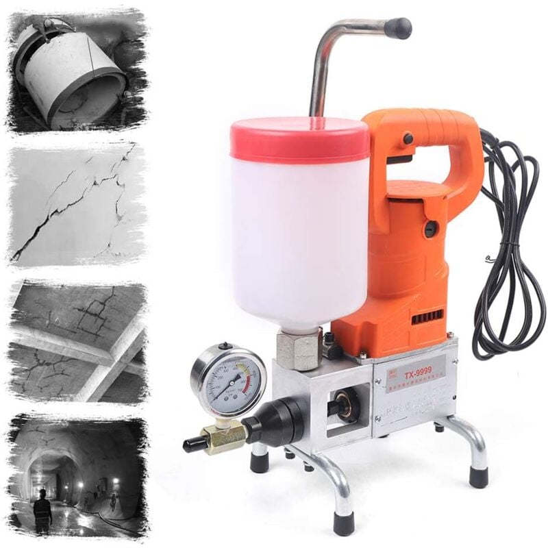 Gojoy - Pompe d'injection à perfusion haute pression Machine de compression haute pression étanchéité efficace polyuréthane & résine époxy 720 w 10