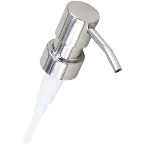 Pompe distributeur de savon en acier inoxydable 2,5 cm