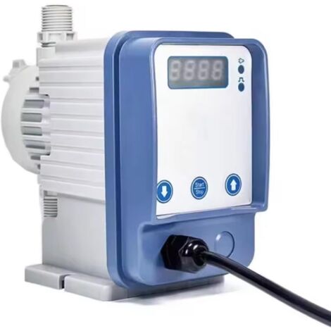 Pompe doseuse électronique de chlore acide réglable 4L/h 7bar pour piscine