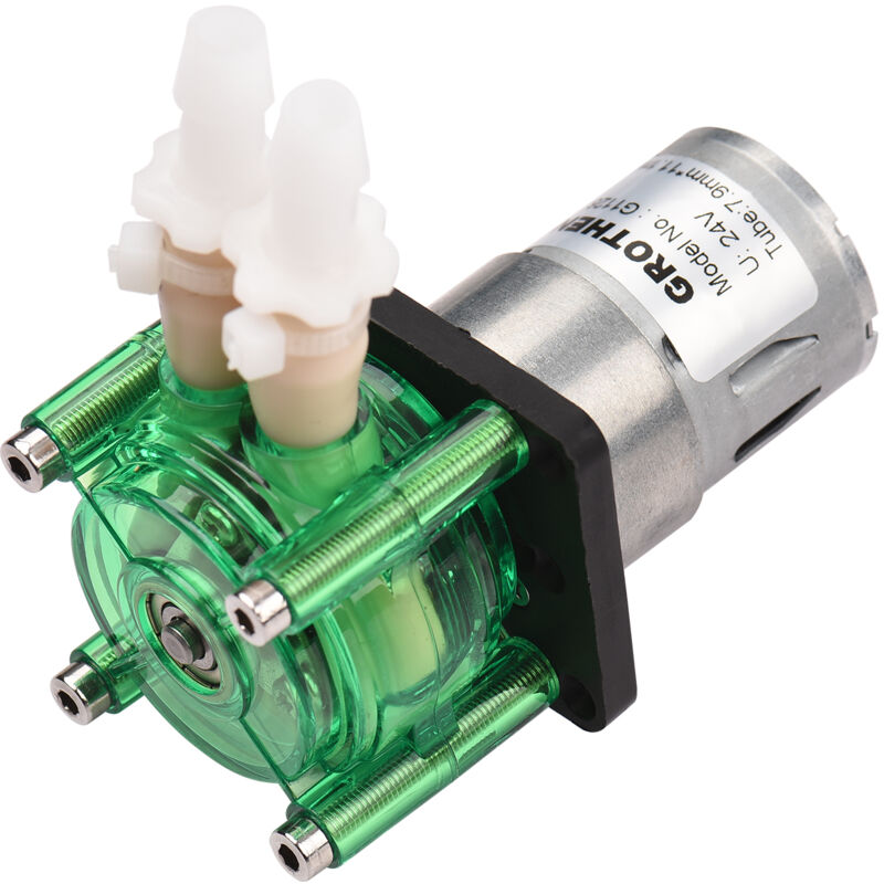 Lifcausal - Pompe doseuse grothen dc 24 v Pompe péristaltique Mini pompe à eau liquide Grand débit Tube péristaltique bpt Auto-amorçante 700 ml/min