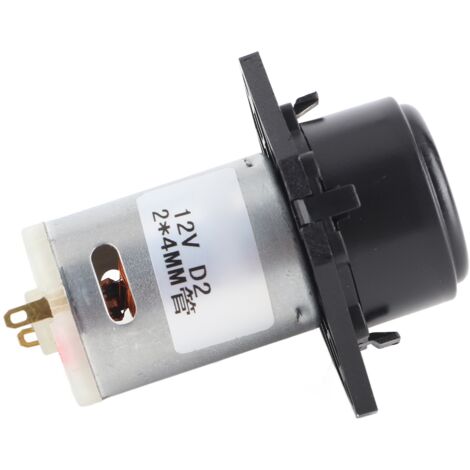 Pompe Doseuse Peristaltique DC 12V Pompe à Liquide avec Tube Silicone 2mm Aquarium Laboratoire Pompe Doseur pour Chimie Liquides 100 ml/min