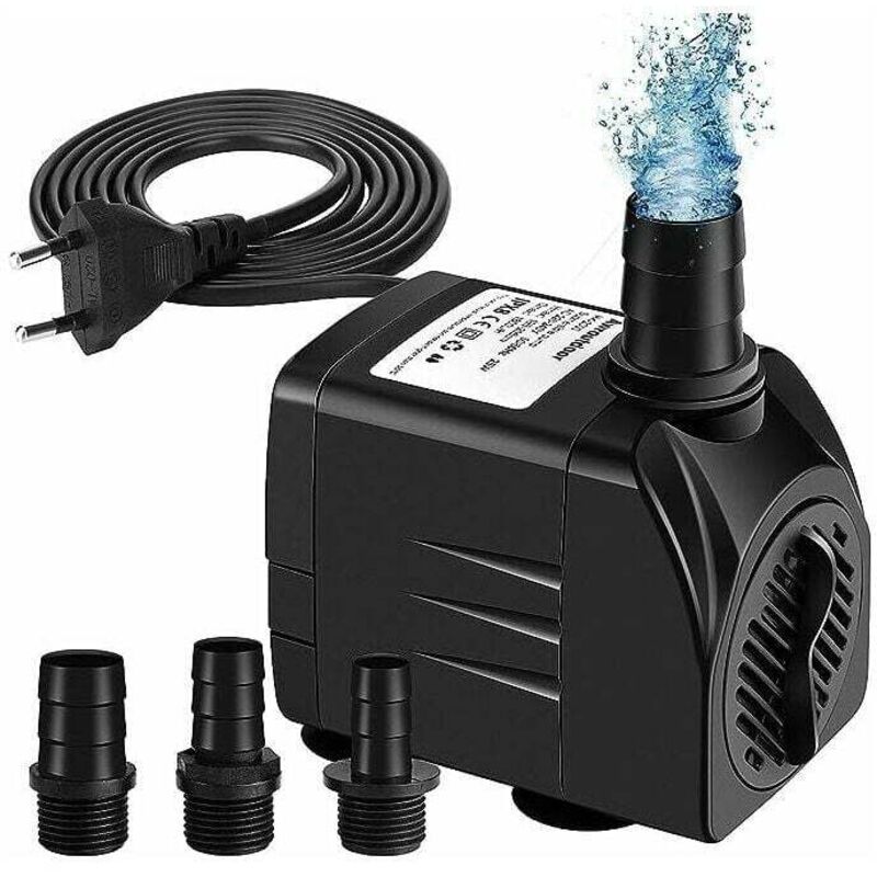 Pompe Eau Submersible Pompe Aquarium 1800L/H 30W