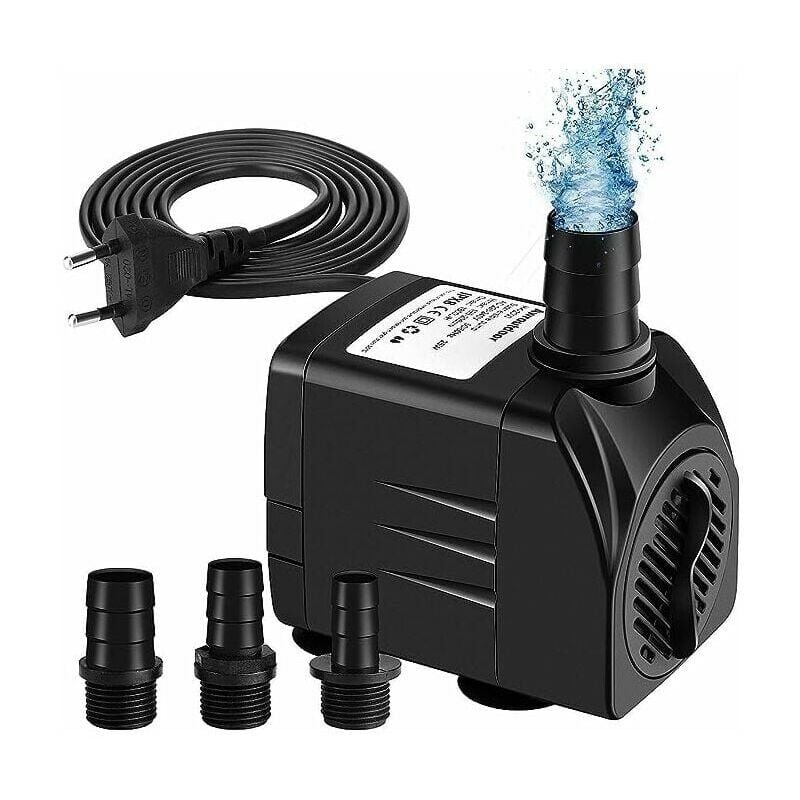 Pompe Eau Submersible Pompe Aquarium 1800L/H 30W