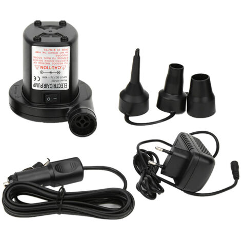 Pompe électrique 2-en-1 pour piscine et matelas, gonflage rapide avec prise EU 180‑240V