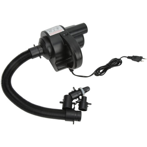 Pompe électrique portable 220V pour bateau gonflable, matelas air et accessoires de plage, prise européenne.