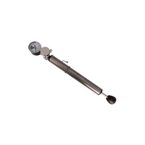 Pompe et manomètre pour flotteur pneumatique - pour récipient en acier inoxydable