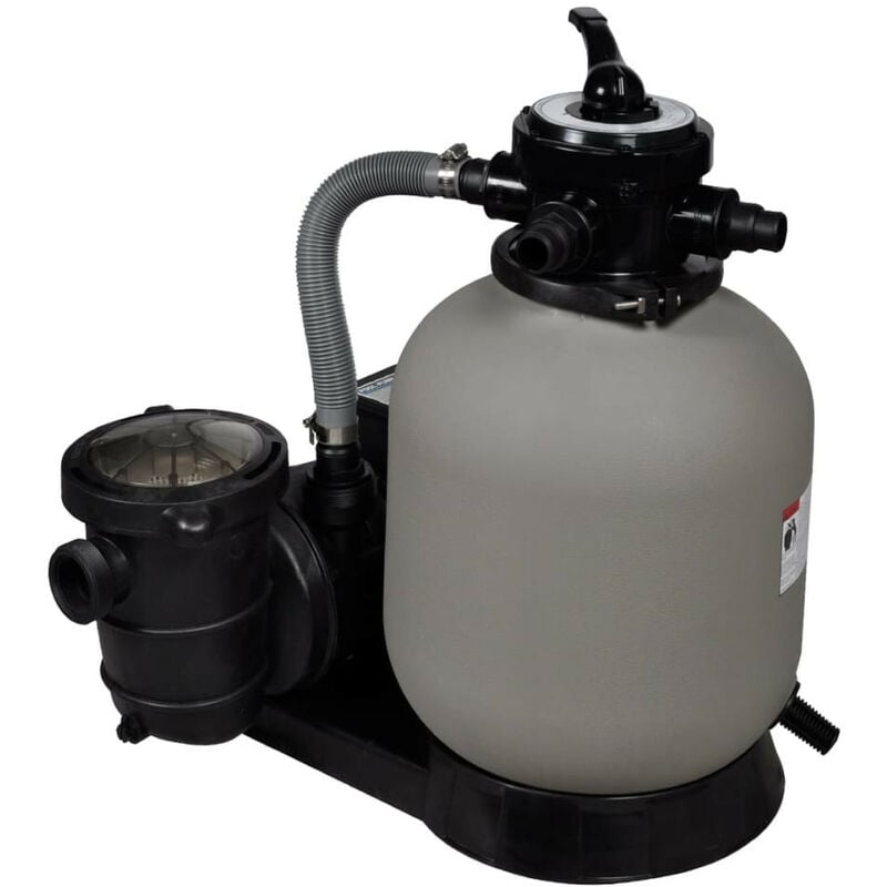 Pompe à filtre à sable 600W 17000 litres/heure
