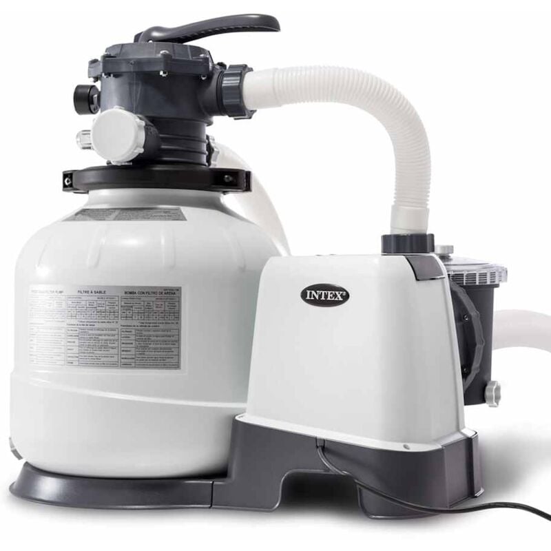 Intex - Pompe de filtration à sable Krystal Clear 26648GS 10,5 m³/h