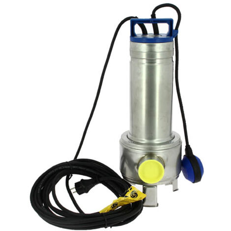 Pompe FLYGT de relevage DELINOX roue Vortex pour eaux usées - Débit max : 15 m3/h - Hauteur max : 9 m - Sortie Rp 1''½