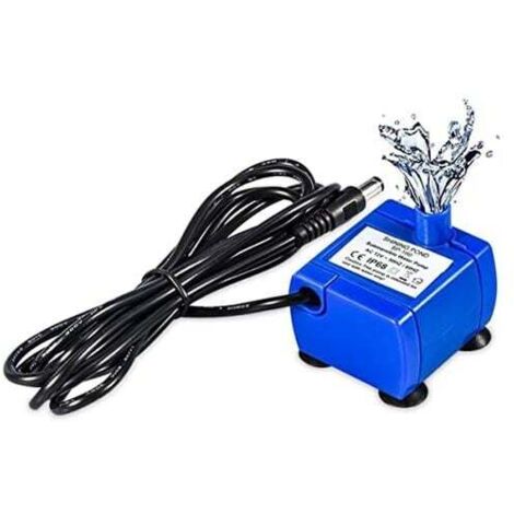 Pompe fontaine eau pour chats chiens, silencieuse, faible consommation, capacité 1,6 L