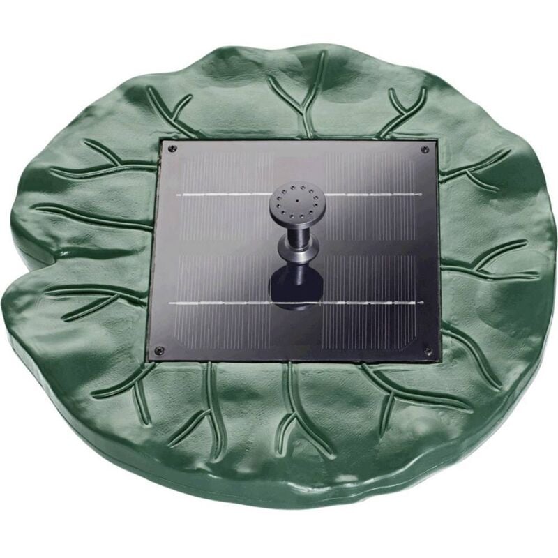 Pontec - Pompe solaire de bassin flottante Pondosolar Lily Island 40280