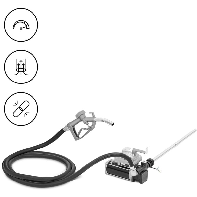 Pompe gasoil Pompe à huile Pompe à carburant Pompe à fioul 230 v 57 l/min 370 w