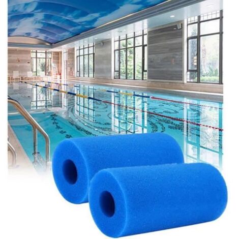 POMPE - GROUPE FILTRANT - BLOC DE FILTRATION Lot de 2 Filtres Eponge pour Intex Type A Outil de Nettoyage Filtre de Piscine