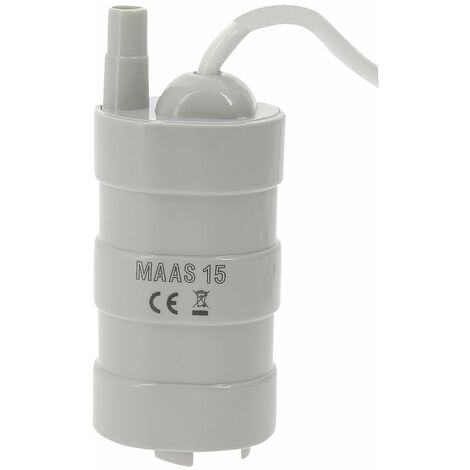 Pompe immergée 12V pour circuit d'eau camping-car – Débit 15 l/min – Pression 0,5 bar – Installation facile pour tuyau 10 mm – Comet