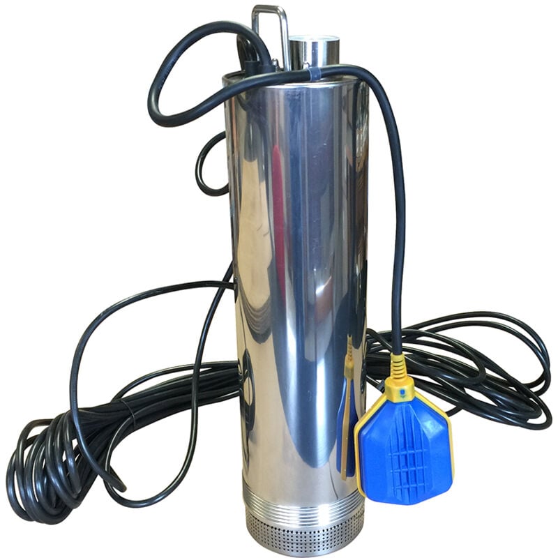 Pompe Immergée 5' inox avec flotteur 600W cable 20m