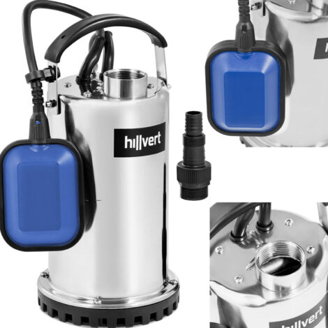 Pompe immergée - hillvert - Puissance : 750 W - Débit : 11 m³/h - Flotteur pour pompe