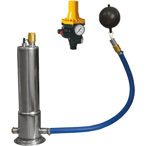 Pompe immergée multicellulaire Saniwell 5-60 L PC2-F 5", livrée avec kit d'aspiration et commande de pression - SFA