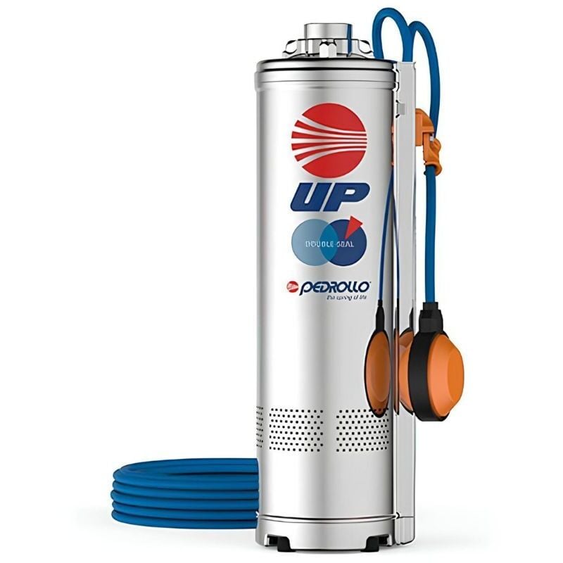 Pompe immergée Pedrollo UPm23GEFlotteur 0,55 kW jusqu'à 4,8 m3/h monophasé 220V