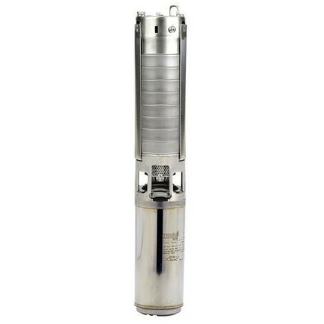 Pompe Immergée Triphasé 380v 4 Gros Débit Et Turbine Inox 1.5kw - 7.5 M3/h à 4 Bars
