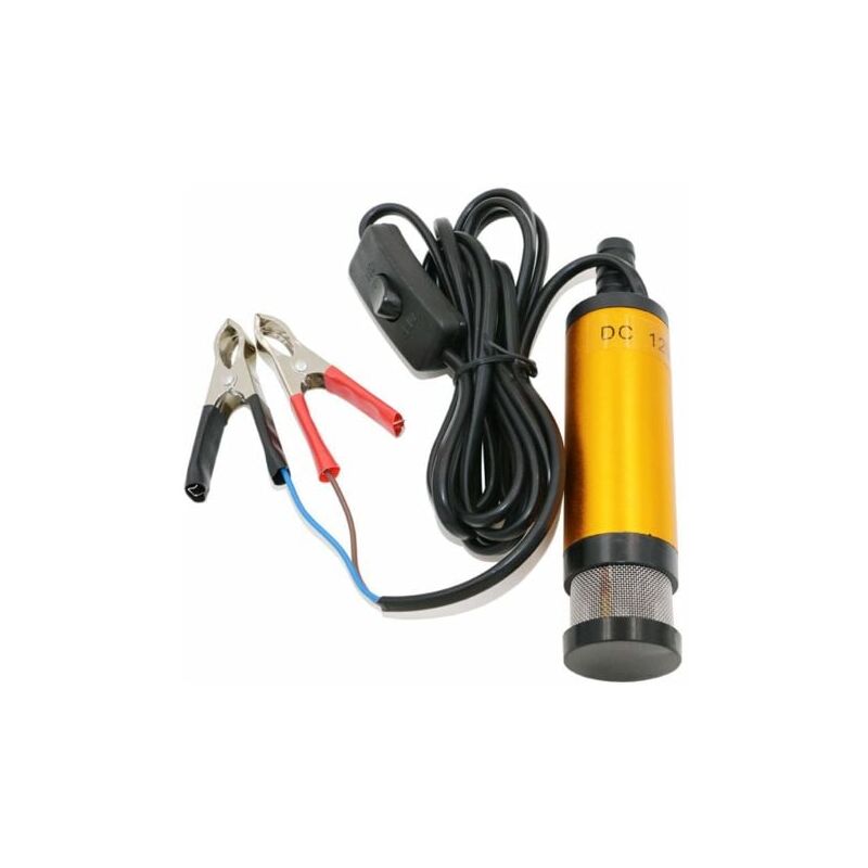 SNQ - Pompe immergée,Pompe submersible 12V pour le pompage de l'eau de gasoil 38mm pompe de transfert de carburant diesel d'huile d'eau Pompe