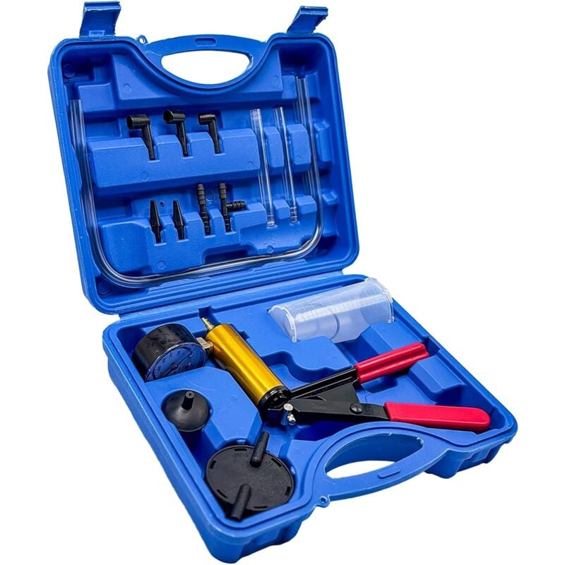 Pompe Manuelle à dépression, Purgeur Liquide de Frein Testeur à Vide, Outil d'Aspiration du Frein à Main, 030inHg (kPa), Freins de Voiture et de Moto