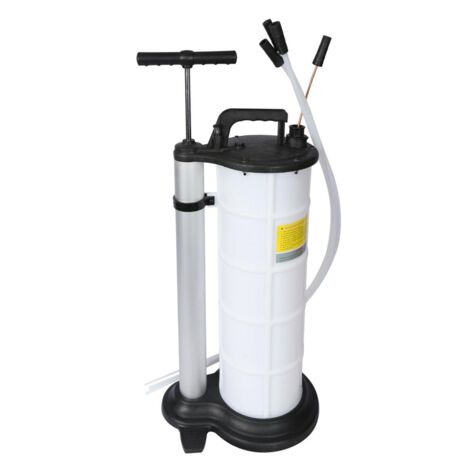 Pompe manuelle / Aspiration de vidange huile et fluide 9 Litres
