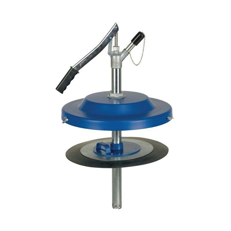 Pompe de remplissage de graisse adapté à seau env. 20 kg d. 270-310 mm d. de pompe 530 mm