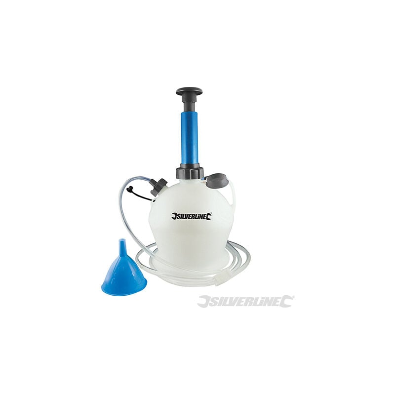 Silverline - pompe manuelle de vidange huile et eau 4 l. 104616