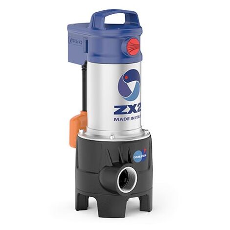 Pompe Pedrollo ZXm2/30-GM de relevage eaux usée VORTEX avec flotteur magnétique Mono 0,55kw égout boue assèchement
