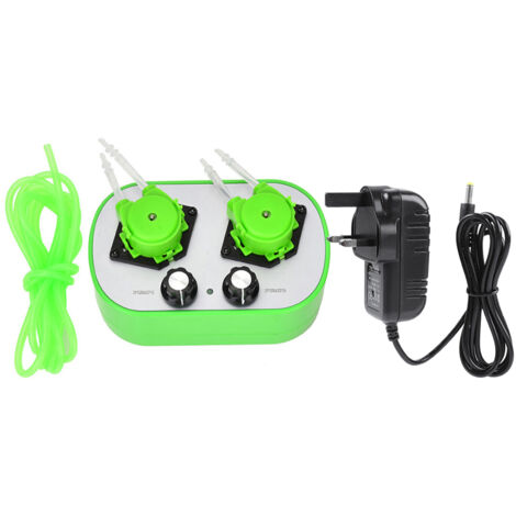 Pompe péristaltique automatique 100-240V avec amorçage automatique, débit 19-120ml/min, prise UK, modèle G628-2-3