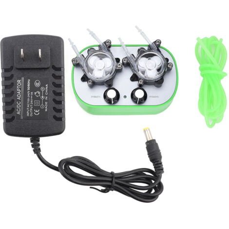 Pompe péristaltique automatique mini auto-amorçante 100-240V prise US (1033ml/min) - Lot de 2 (G72821)