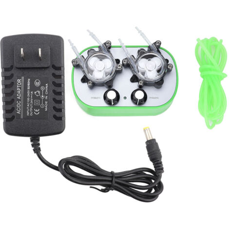 Pompe péristaltique automatique mini auto-amorçante 100-240V prise US (22-85ml/min)2 (G728-2-2)