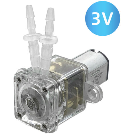 Pompe péristaltique GROTHEN G15 - Silicone alimentaire 1x2mm - Autoprimeur pour aquariums et laboratoires