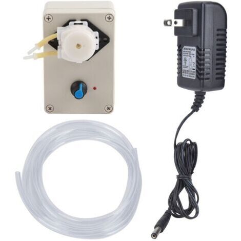 Pompe péristaltique industrielle réglable pour dosage liquide - Prise US - 110-240V