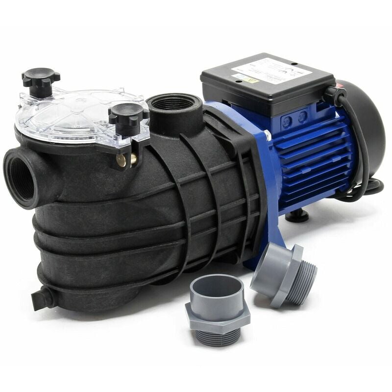 Helloshop26 - Pompe piscine 15000 litres par heure 750 watts pompe filtration circulation pool wattshirlpool