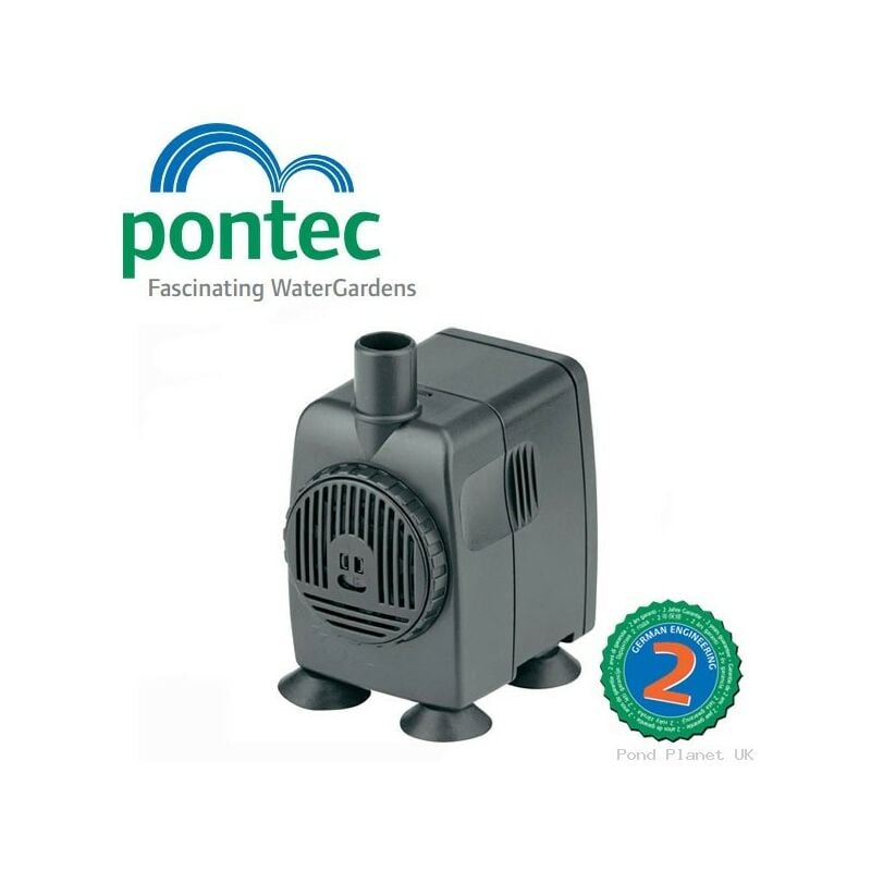 Pompe bassin de 1200 l/h pour fontaine extérieure et petits bassins de jardin