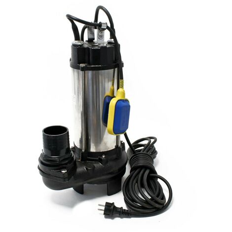 Pompe pour eaux sales flotteur broyeur de végétaux 31200l/h - 2,2 kW