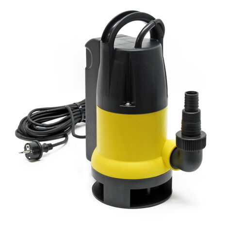 Pompe pour Eaux usées 8000l/h 400W Hauteur de refoulement 5m Particules jusqu'à Ø35mm Pompe drainage