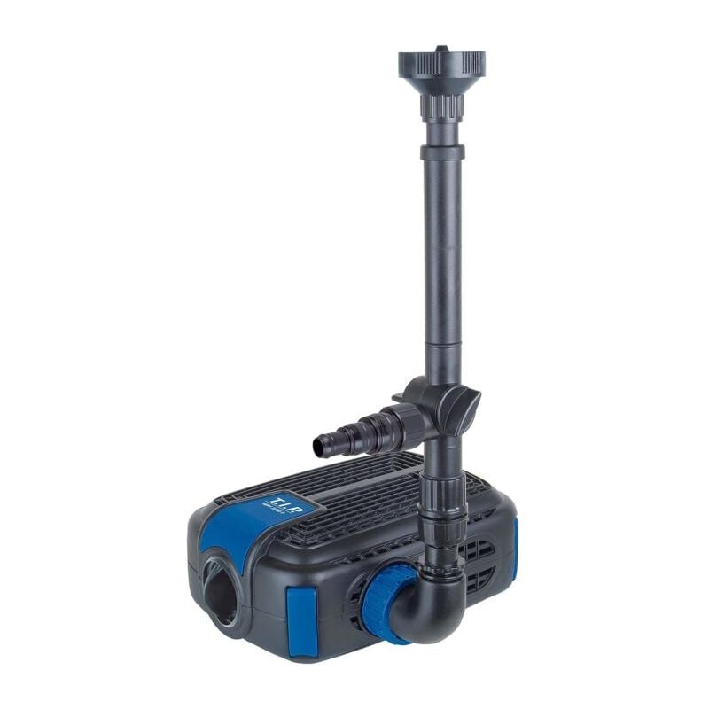 Tip Pompe de bassin 4 en 1 - pour bassin de 8 500 l, 3 500 l/h, Filter /ruisseau/fontaine, wpf 3500 s, 30427