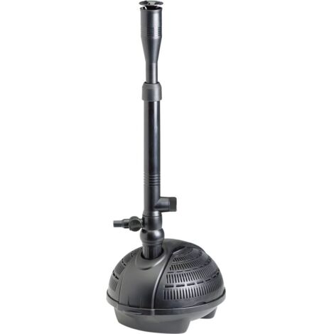 Pompe pour fontaine Pontec 57123 1500 l/h avec raccord pour skimmer