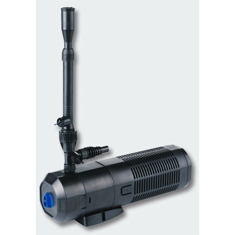 Le Poisson Qui Jardine - Pompe Pour Fontaine + uv 9W + jet 2000 l/h, Hauteur 200 cm