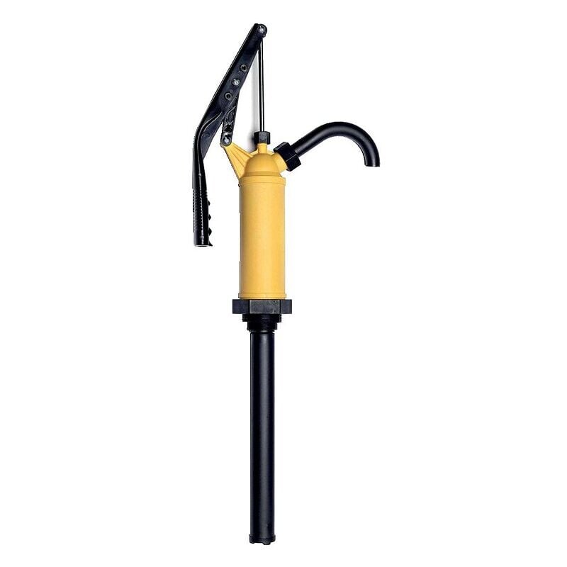 Pompe pour fût en pp-pe-inox et fkm, tige de piston en inox, convient pour tous les liquides Pressol