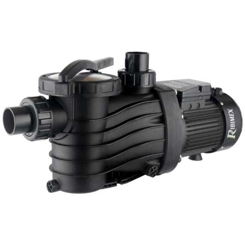 Pompe de piscine avec pré filtre 1000W, 11700 L/h Ribimex