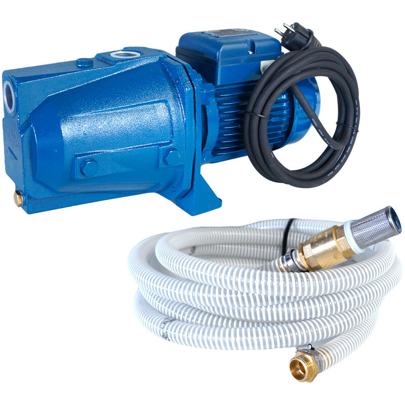 Pompe Auto Amorçante Série Jet 230v 0.55kw / 0.8cv Avec 3m De Câble + Kit Aspiration 7m ø25mm