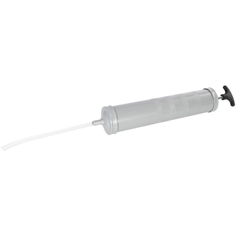 Silverline - pompe-seringue à huile 500 CM³ métal 727575