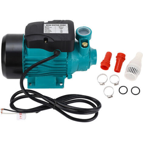 Pompe solaire à Vortex DC 200W 3200 tr/min 35LPM, grand débit 25m, haute levée, auto-amorçante, DC12V 15A