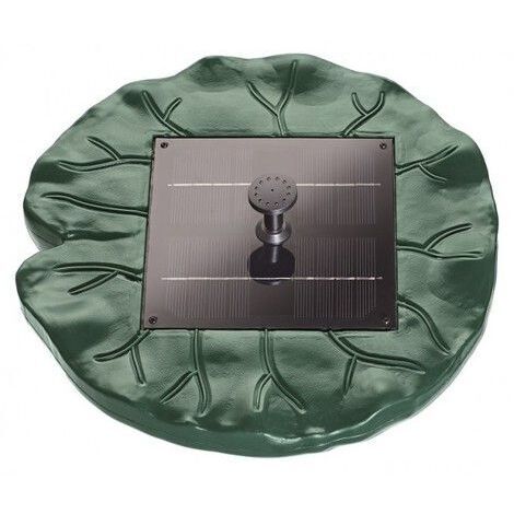 Pompe solaire de bassin flottante Pontec Pondosolar Lily Island 40280